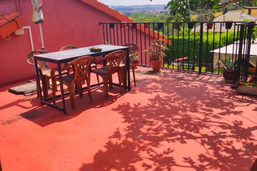 Terraza amplia